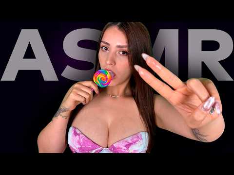 ASMR: Pintando con Saliva y Sonidos Intensos | Spit Painting