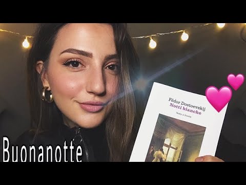 Leggo per farti addormentare 💖 / ASMR READING YOU TO SLEEP - Close up Whispering & Inaudible [ITA]
