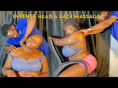 ASMR💫AGGRESSIVE HEAD SCALP SCRATCH, EAR CLEANING MASSAGE  & BONE CRACKING 4 DEEP SLEEP & RELAXATION