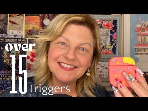 ASMR | Over 15 Tingly Triggers for Sleep & Relaxation Featuring Long Bunny Nails 🌺💗