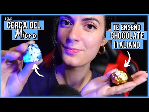 ASMR cerca del micro para dormir ASMR español (susurros,soft spoken)