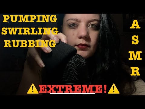ASMR|⚠️EXTREME PUMPING SWIRLING RUBBING GRIPPING MICROPHONE FAST AGGRESSIVE LOUD On new Blue Yeti