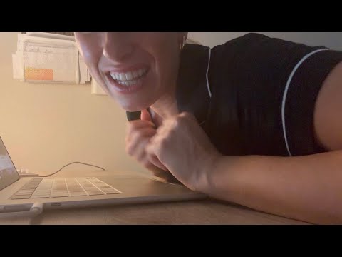 ASMR Work With Me 💻 (keyboard sounds + lofi whisper ramble)