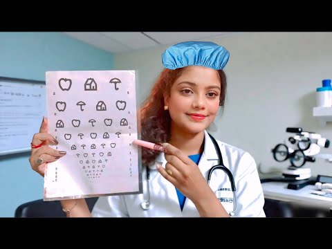 ASMR Cranial Nerve Exam (My Language) 
