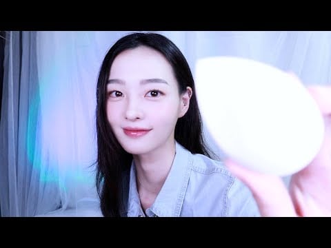 ASMR(Sub) 메이크업 퍼프 가게 상황극 | Makeup puff shop Roleplay