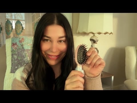 🍂Soft bristles, deep tingles. Unwind with this no talking lofi ASMR session. #asmr #relax ￼