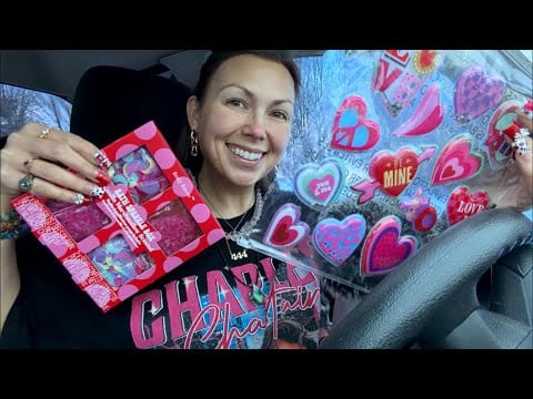 asmr/ HUGE dollar tree haul 💖 (Valentine’s Day, Homeschooling, Self Care)