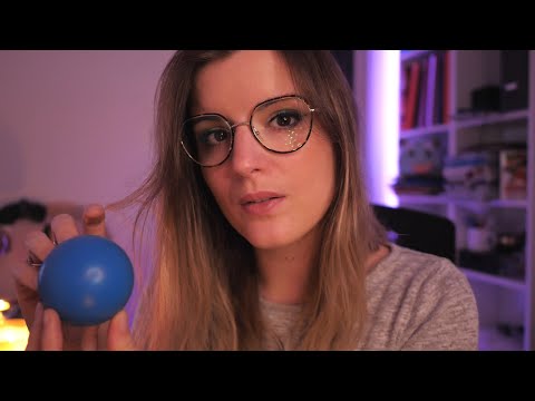 ASMR FR 🕊 JE T'HYPNOTISE AVEC...UNE BALLE BLEUE ! 😴