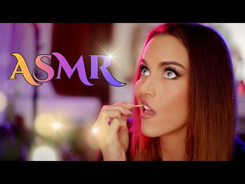 ASMR Gina Carla 👄 Close Tooth Pick Mouth Sounds!