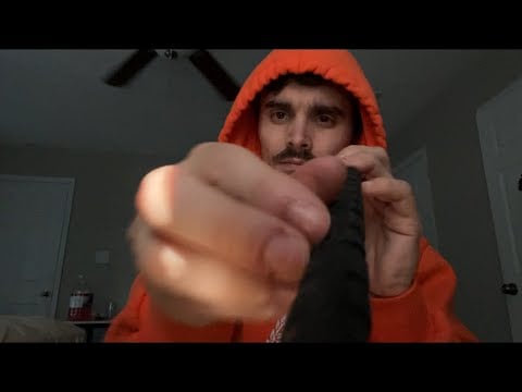 ASMR Crinkling and Using My Magic Stick 
