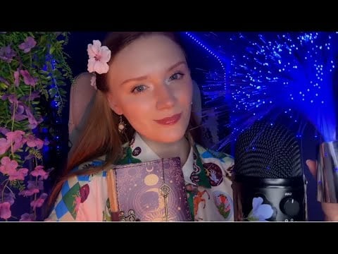 ASMR live😴 Honey spoon, Wooden makeup, Kisses, Mirrored face touching🤭