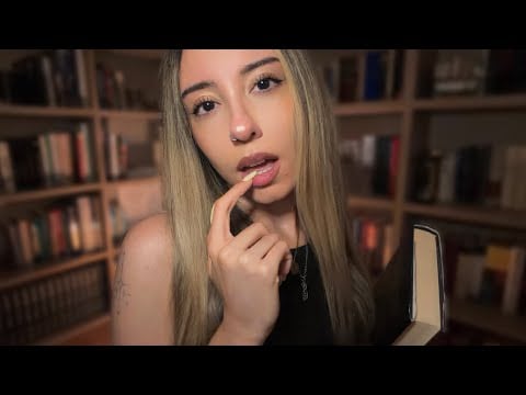 ASMR Flirting With You in a Bookstore