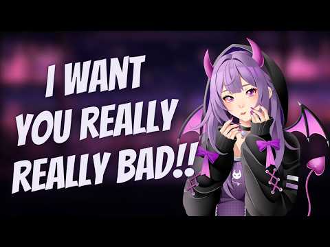 (ASMR) Yandere girlfailure demon is OBSESSED with you [F4A][Cuddles][Massage][Personal attention]