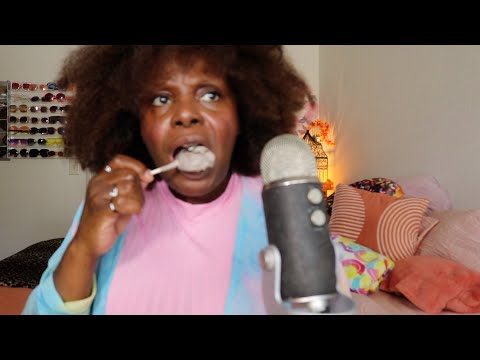 Raccoon Cakepops Treat ASMR Eating Sounds