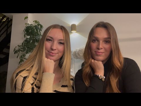 my friend tries fast and aggressive ASMR for the first time (german/deutsch)