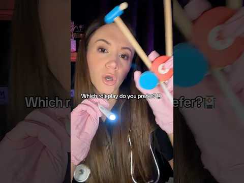 Which ASMR Roleplay Do You Prefer? #asmr