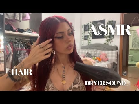 ASMR - HAIR DRYER SOUND 🫧💕