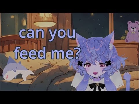 "ASMR" Roleplay: You Catch Your Sister in Bed with an Ice Cream Cup and She Shares Some with You
