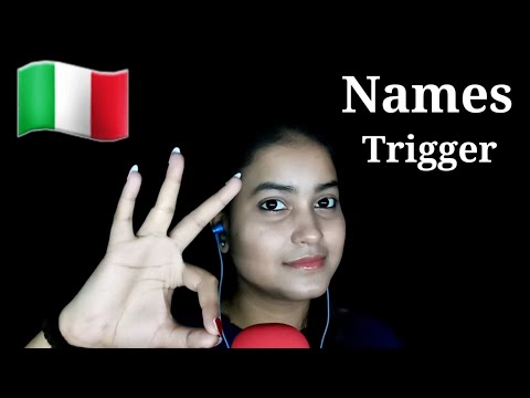 Italian Whispering Best Girl's & Boy's - ASMR Trigger Names