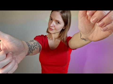 ASMR Hand Sounds that make you tingle - personal attention English + German for sleep, study, work