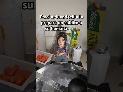 Quieres caldito? #asmr #navidad #caldo #duende