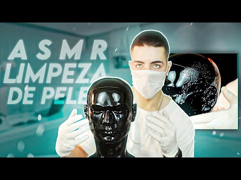 ASMR LIMPEZA DE PELE NO SEU ROSTO – Massagem até *DORMIR*