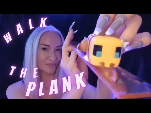 ASMR | Making Squishies Walk The Plank (mouth sounds)