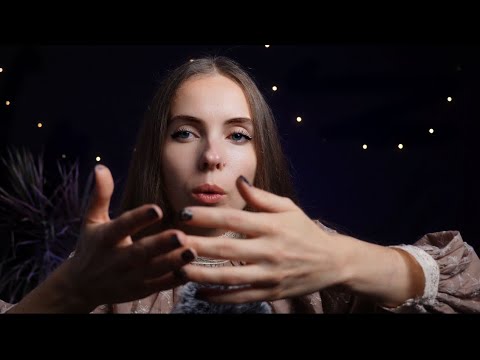 Hand Movements sleep cleanse Energy field ASMR relax whispering