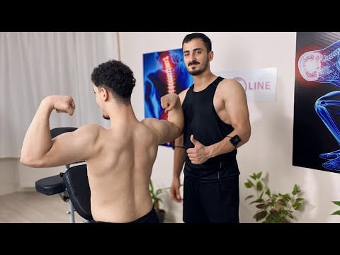 ASMR Massage | Strong Chair Massage  (ASMR Sleep)