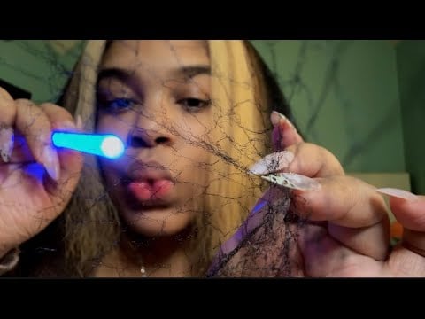ASMR | Your Face Covered In Spiderwebs 🕷️ | brieasmr 