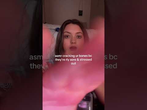 ASMR CRACKING UR BONES!!!!