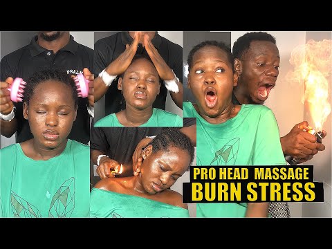 ASMR💫 AGGRESSIVE AND CHAOTIC HEAD SCALP SCRATCH MASSAGE  WITH DIFFERENT TOOLS 4 RELAXATION SLEEP