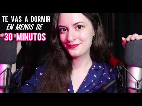 TE VAS A DORMIR EN MENOS DE 30 MINUTOS. |Cosquillas| EL ASMR