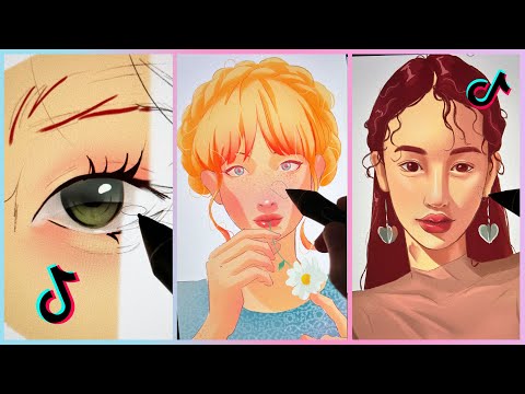 💚 💛 CUTE TikTok DIGITAL ART Compilation 💛 💚 That Will Relax You Before Sleep