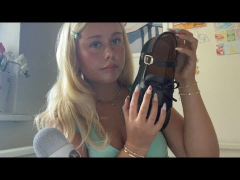 asmr my shoe collection updated 🩴