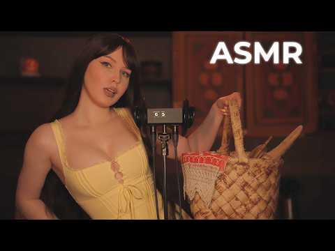 АСМР 🌿 В СТАРОЙ ИЗБЕ 🌿 Деревянные Триггеры для СНА 😴 ASMR Wooden Triggers
