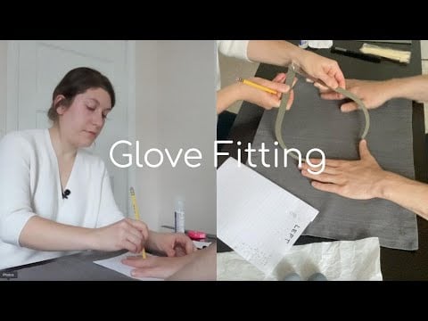 Glove Fitting, Measuring & Molding - Real Person ASMR