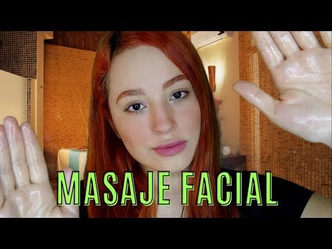 MASAJE FACIAL | SONIDOS DE CREMA Y ACEITE SUPERPUESTOS | MOVIMIENTOS DE MANO | ASMR Español