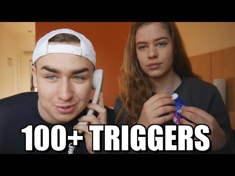 ASMR WITH MY BOYFRIEND ❤ 100+ TRIGGERS 😱
