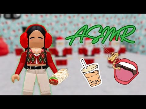 🍽️ [Roblox ASMR] 30 minutes of ✨Sticky, Crunchy, Chewy & Wet ✨ 💋Mouth Sounds 💋 (eating yummy food)