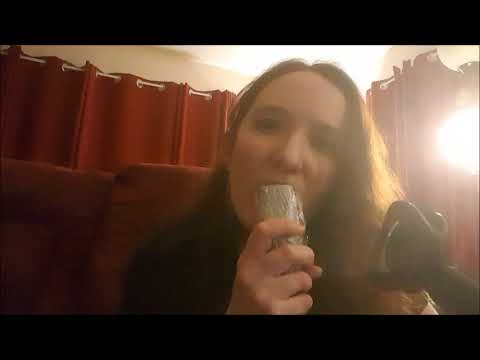 ASMR mic licking/eating, mic brushing, hair brushing