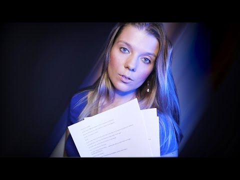 ASMR Ich flüstere deinen Namen und Stadt auf Deutsch