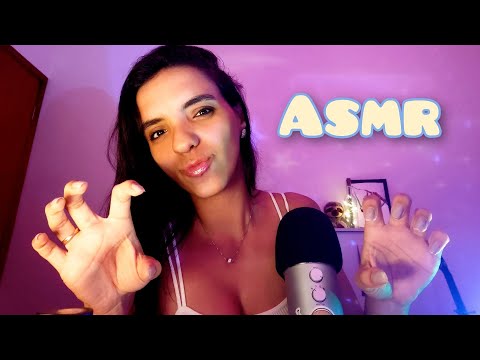 ASMR- ARRANHANDO O MICROFONE(COM E SEM ESPUMA)