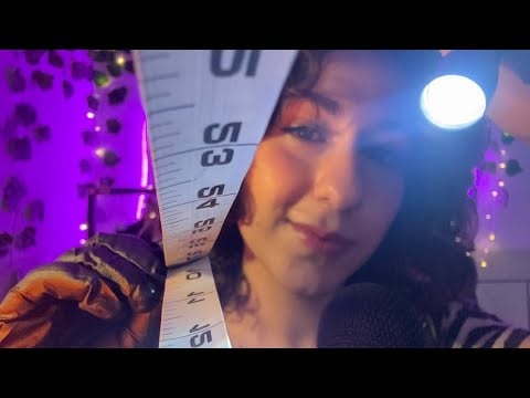 #ASMR can't #SLEEP? let me measure your eyes & wash your ears 🫧