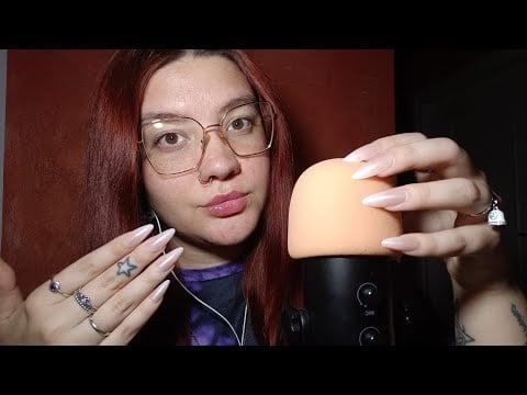VIDEO DEDICA PER LELE (Mic Scratching, Mouth Sounds e Mic Pumping) 😴💜 | ASMR ITA