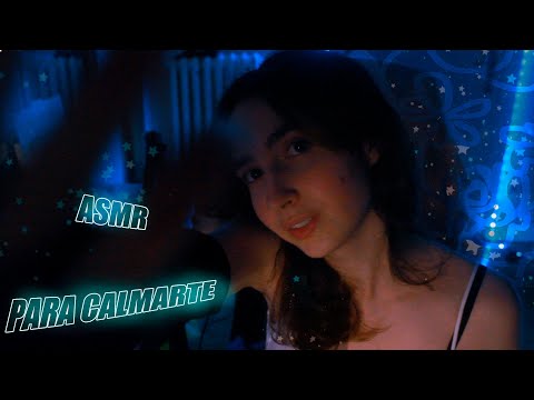 ASMR ♡ Buscas CALMA? 💙 Tarareo, Visuales, Susurros,  tapping...