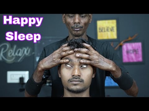 ASMR Head Scratching Therapy For Deep Sleep | Ear Massage ASMR | Forehead Massage ASMR | Neck Crack