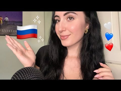 ASMR ~ Trying To Speak Russian 🇷🇺 #asmr 