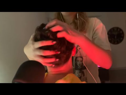 ASMR Massage du crâne et de la nuque, papouilles, soins capillaires, hand mouvement 😍😴💆‍♀️💆