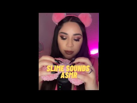 ASMR Satisfying Slime Sounds #SHORTS